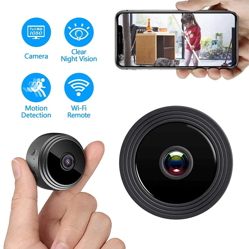 Mini Wifi Camera With A9 Surveillance Security